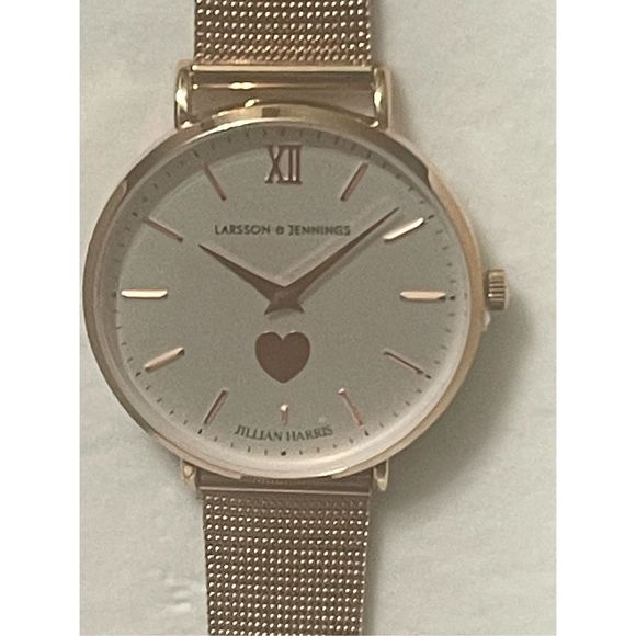 New Larsson&Jennings Rose Gold Watch In Box